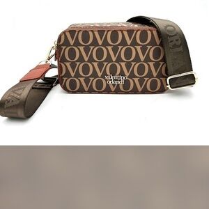 Valentino Orlandi Brown Crossbody Bag
